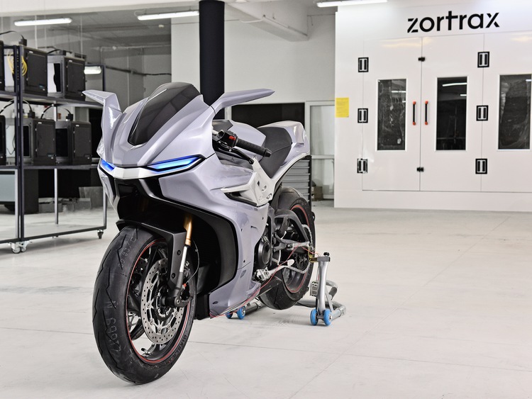 Motocykl przyszłości z drukiem 3D