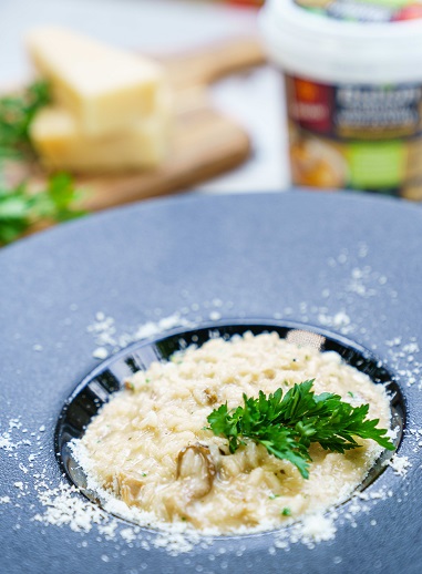 Risotto z pieczonym kalafiorem