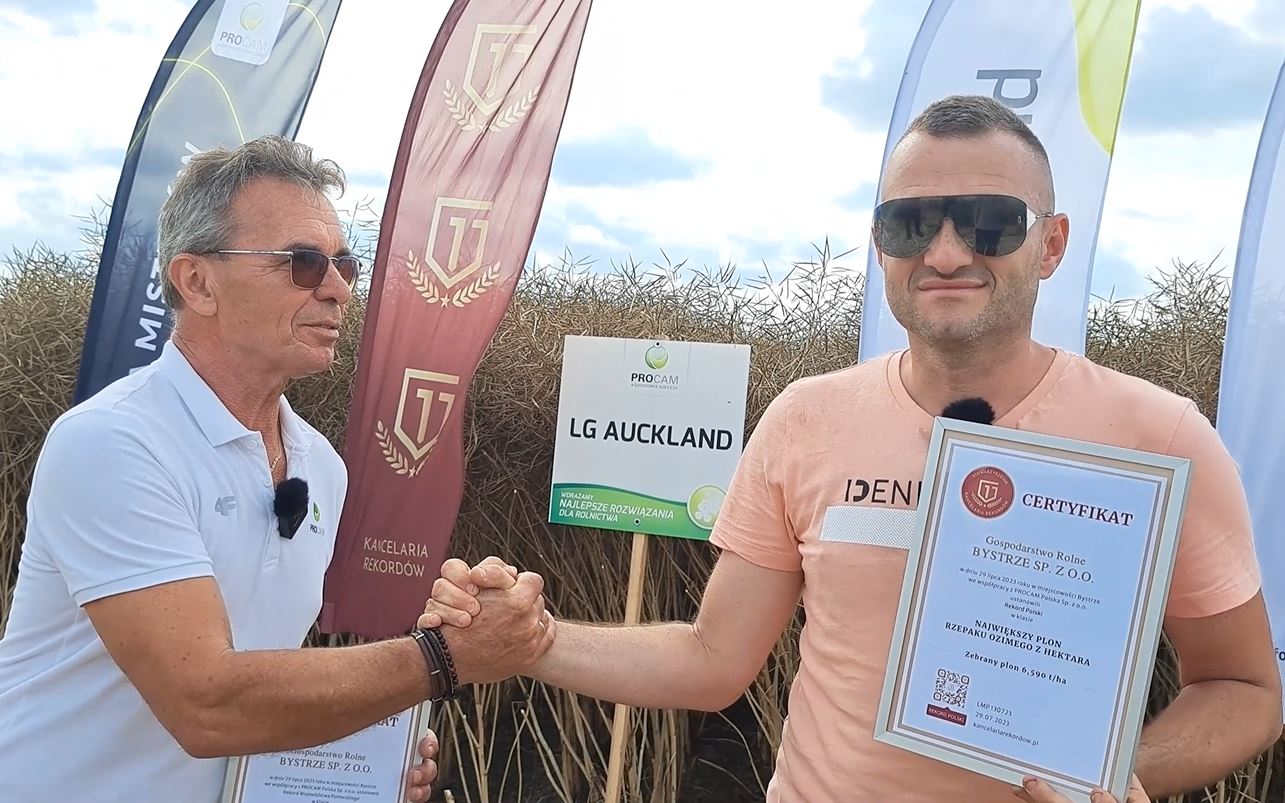 rzepak-rekordowy plon z ha