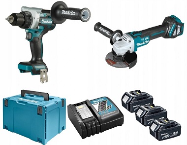Podstawowy zestaw elektronarzędzi Makita DLX2431TJ