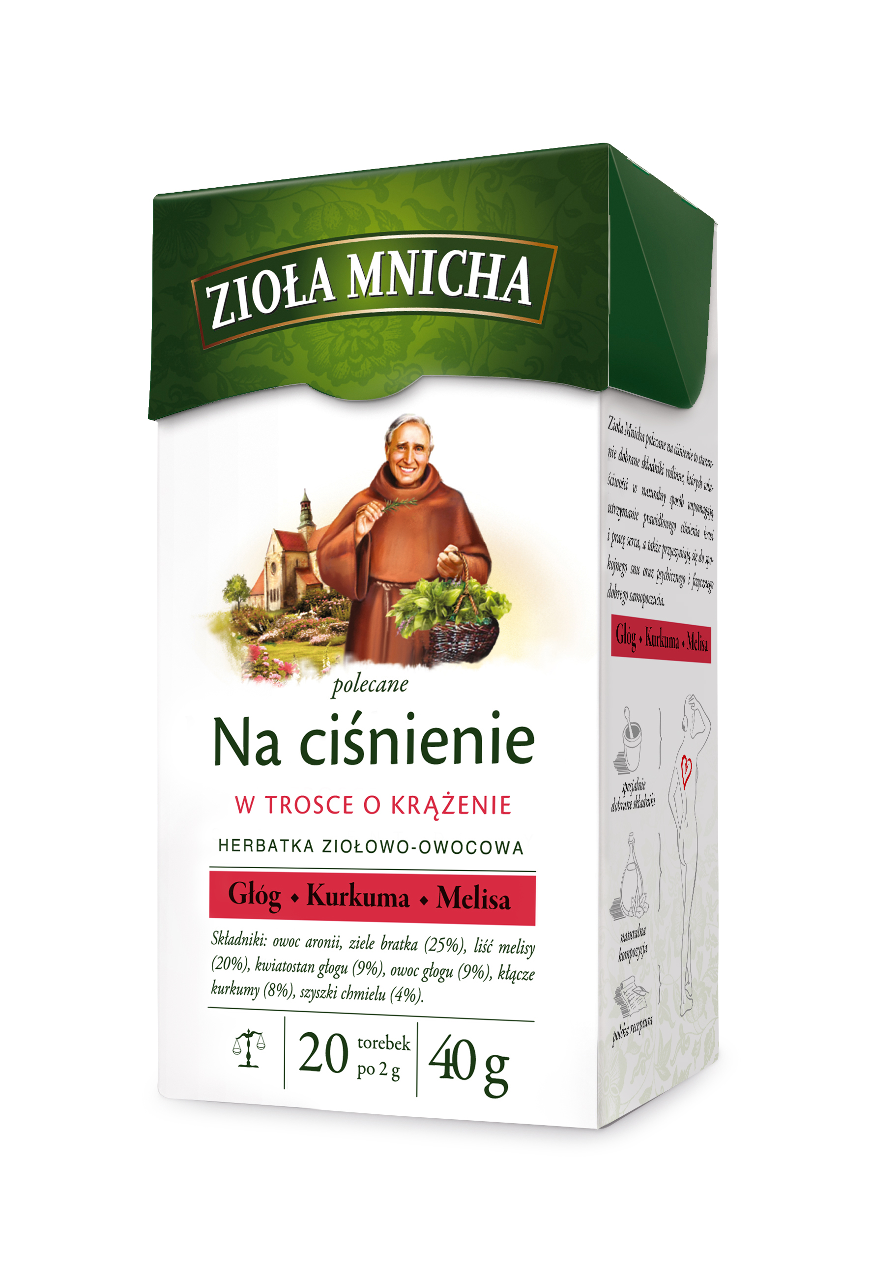 zioła mnicha na ciśnienie i krążenie