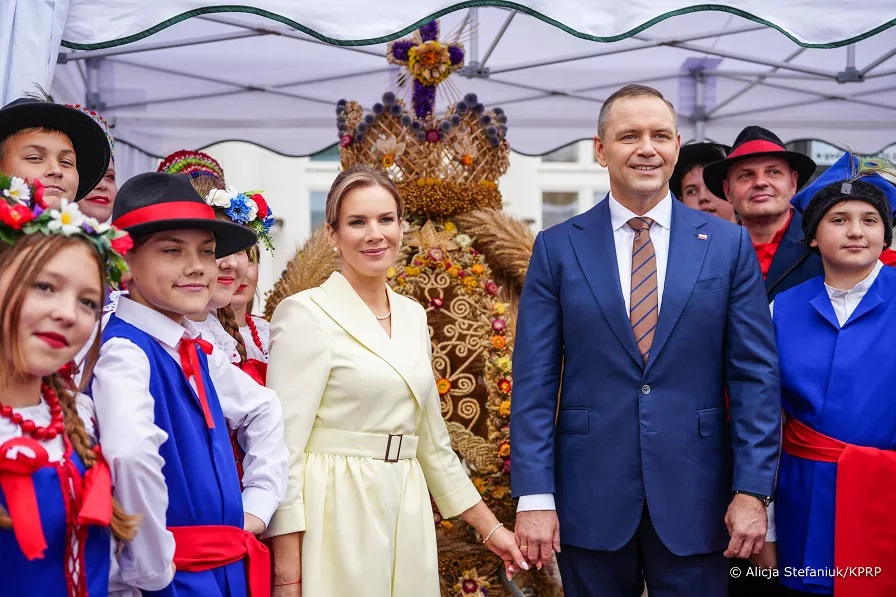 Karol Nawrocki Dożynki Prezydencie 2025