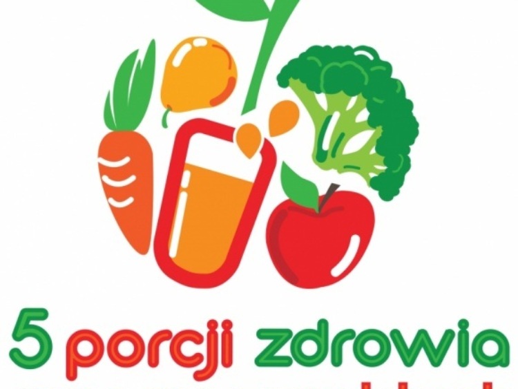 5 porcji warzyw, owoców lub soku