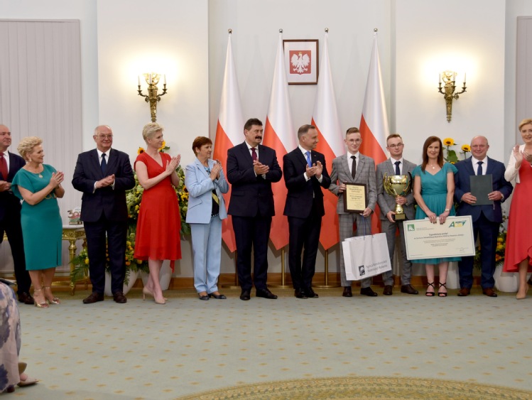 Finaliści AGROLIGI u Prezydenta RP