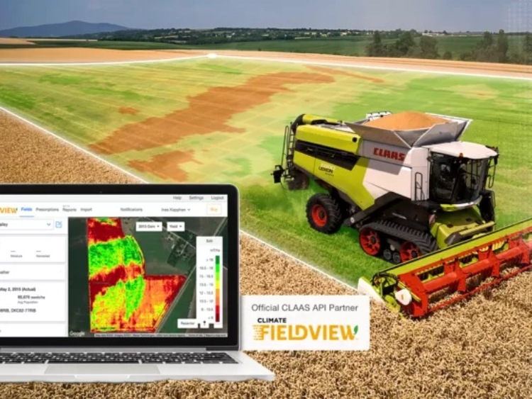 CLAAS TELEMATICS i Climate FieldView oferują łatwiejsze zarządzanie danymi poprzez możliwość połączenia dwóch systemów