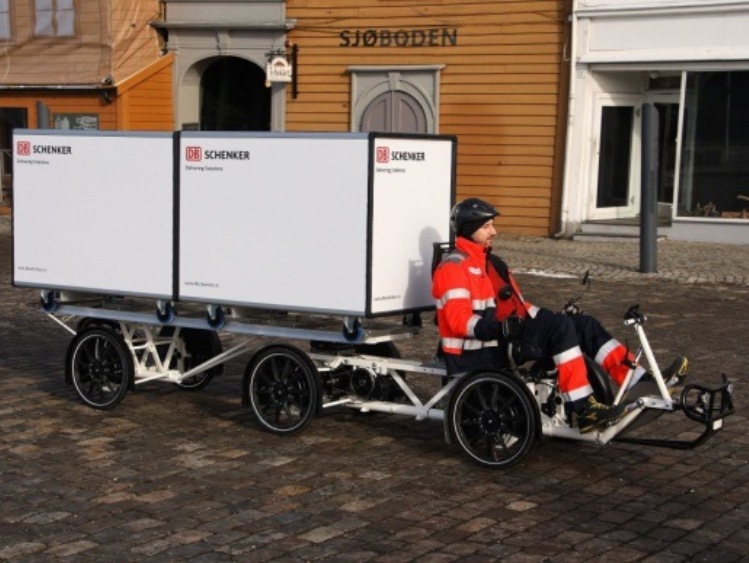 Elektryczne rowery DB Schenker podbijają Norwegię