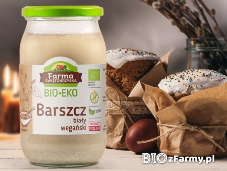 Barszcz na zakwasie gryczanym i żurki. Nowości Farmy Świętokrzyskiej nie tylko na Wielkanoc