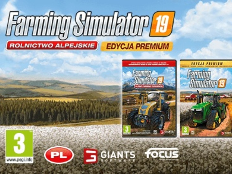 KULTOWY SYMULATOR ROLNICTWA JUŻ W SPRZEDAŻY. FARMING SIMULATOR 19 – EDYCJA PREMIUM