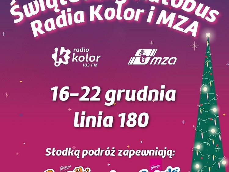 Grześki i Jeżyki zabierają pasażerów w świąteczną podróż linią 180!
