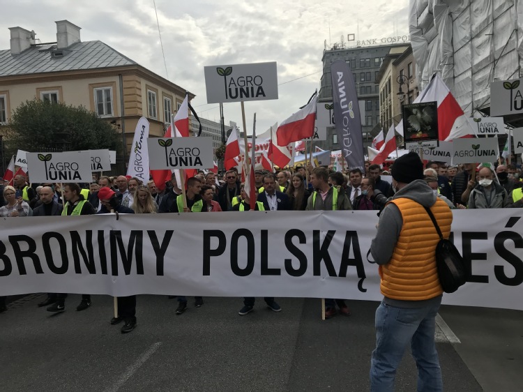 Już dzisiaj odbędzie się rolniczy marsz protestacyjny na Warszawę