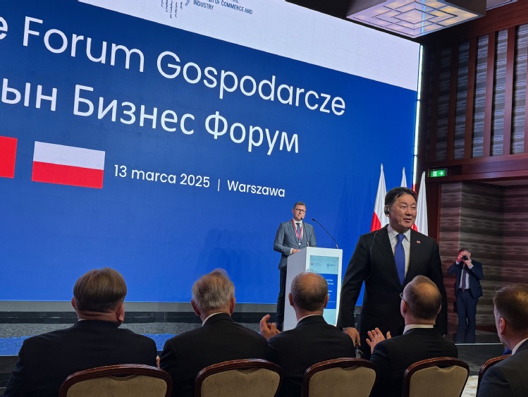 Prezydenci Polski i Mongolii na Polsko-Mongolskim Forum Gospodarczym