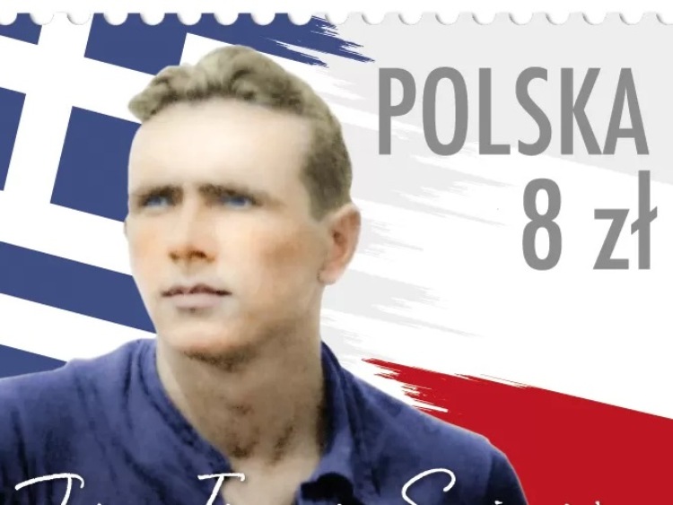 Greckie autobusy zdobi znaczek Poczty Polskiej