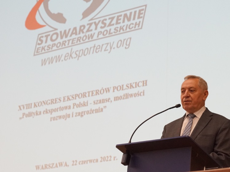 Henryk Kowalczyk na XVII Kongresie Eksporterów Polskich