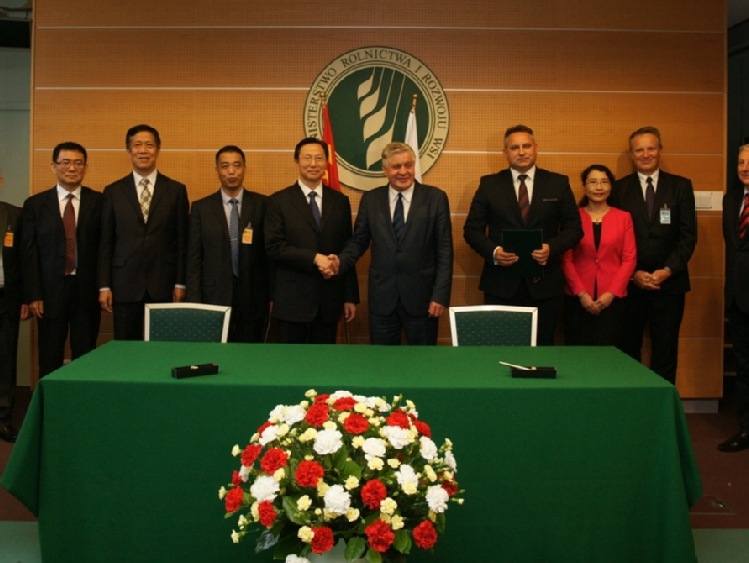 Chińska delegacja w Polsce