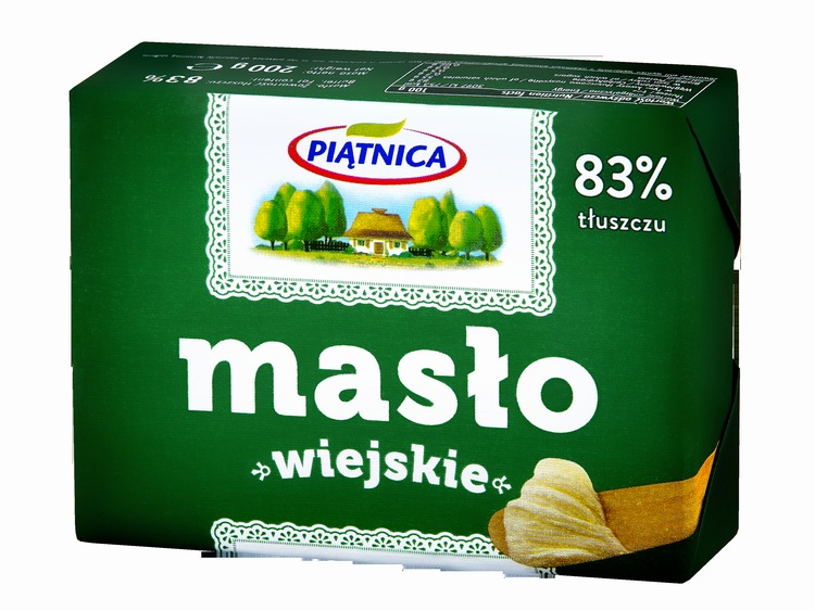 Masło wiejskie – nowa odsłona masła extra OSM Piątnica