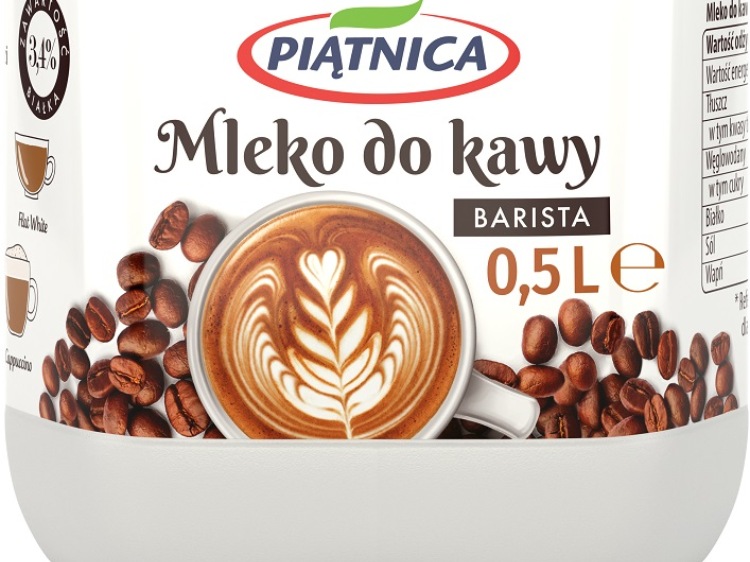 Mleko do kawy-nowość z Piątnicy