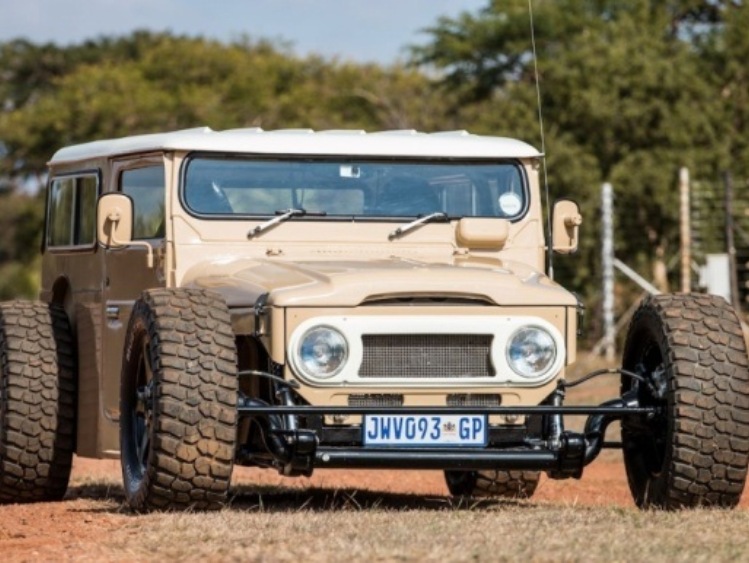 Land Cruiser FJ40 Hot Rod - potwór z Antypodów