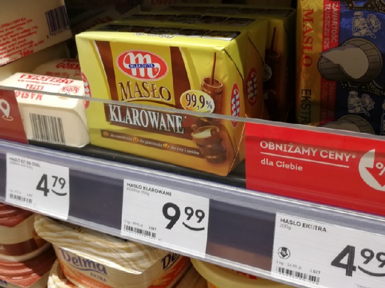 Masło drożeje na potęgę
