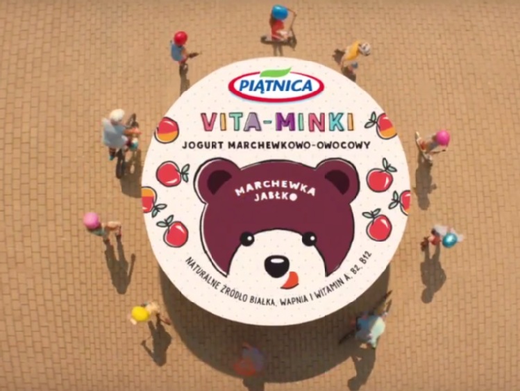 OSM Piątnica promuje nowe jogurty – trwa kampania telewizyjna Vita - Minek