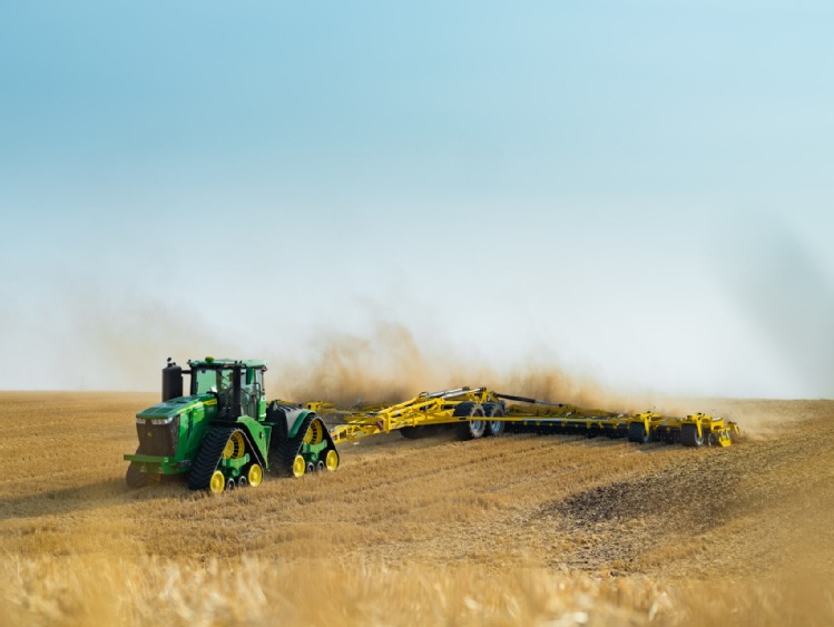 Wysoka wydajność ciągnika John Deere 9RX