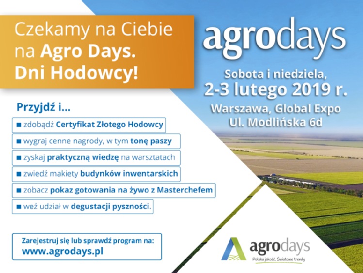 Agro Days. Dni Hodowcy już w ten weekend. Makiety obiektów inwentarskich z wyposażeniem, warsztaty i nagrody czekają