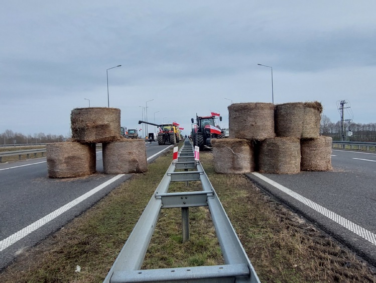 S3 nadal zblokowana przez rolników