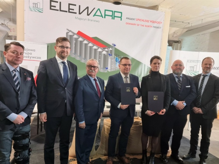 „Spichlerz Północy”-  rozbudowa magazynu ELEWARR w Braniewie
