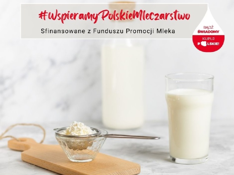 Aktywni fizycznie włączają do diety produkty mleczarskie