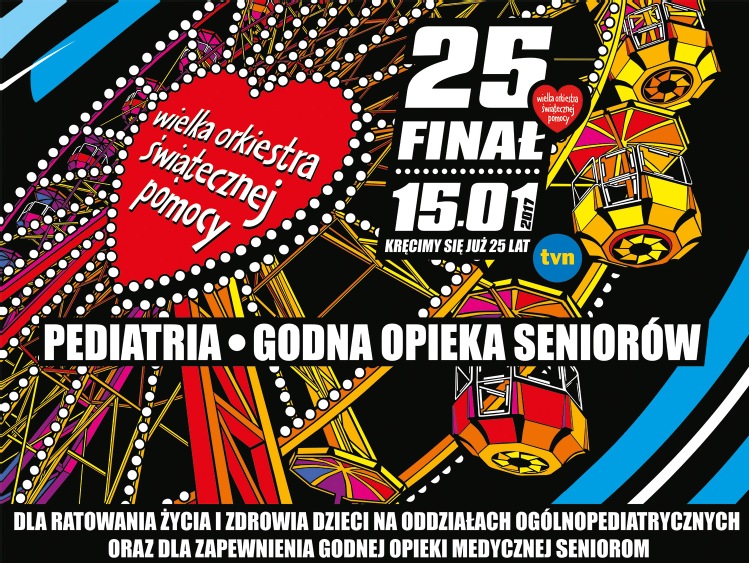 SerwerSMS.pl ponownie zagra z WOŚP podczas 25, jubileuszowego Finału