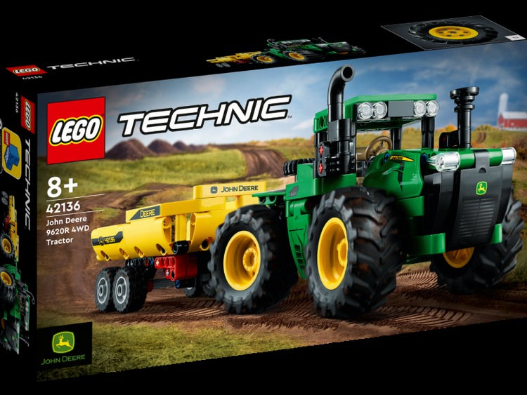 Pomysł last minute na Dzień Dziecka? Ciągnik John Deere 9R w kolekcji Lego Technic