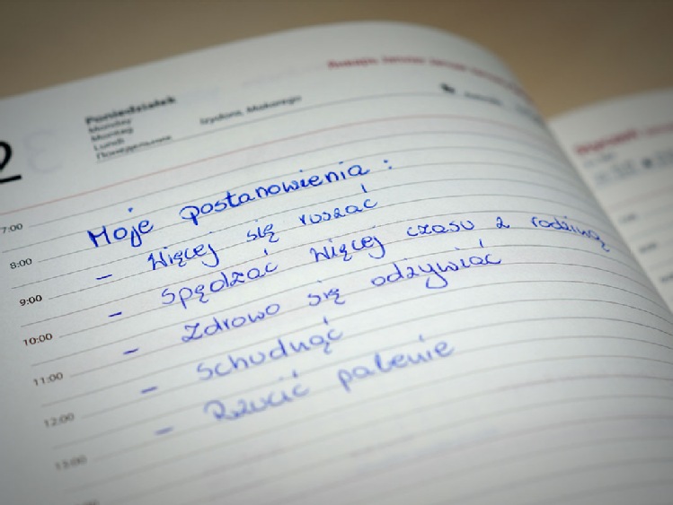 Jak wytrwać w postanowieniach noworocznych?