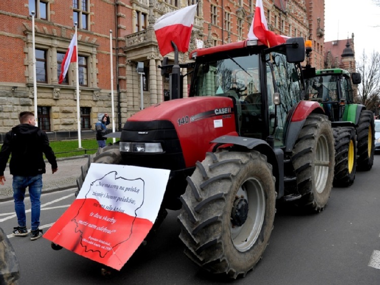 ANR zdziwiona protestem rolników w Szczecinie