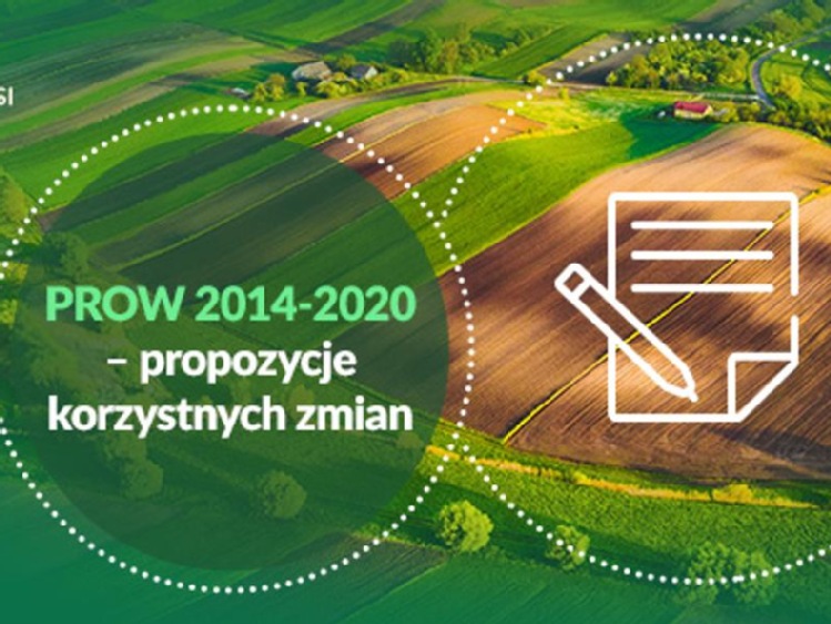 PROW 2014-2020 – procedowanie zmian