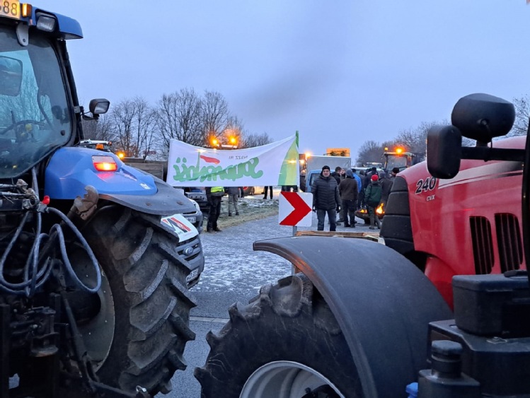 Do strajku generalnego NSZZ RI Solidarność dołączają kolejni rolnicy