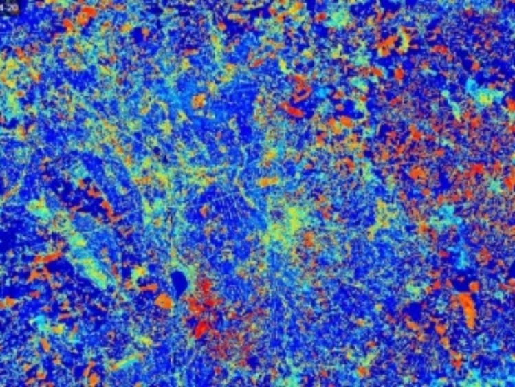 Satelity pokazują, że Europa jest sucha jak wiór