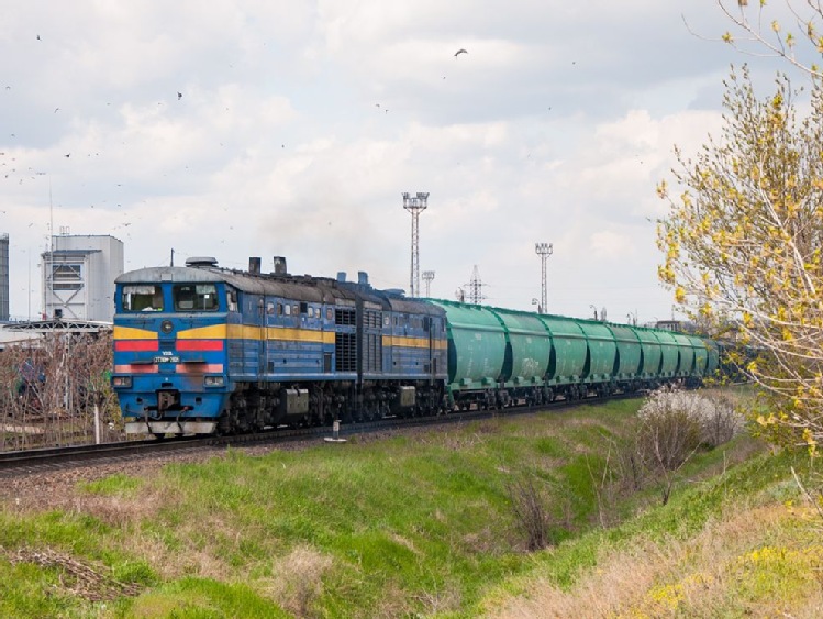 Zmniejszył się wolumen przewozów koleją z ukraińskim zbożem do Rumunii i na Słowację