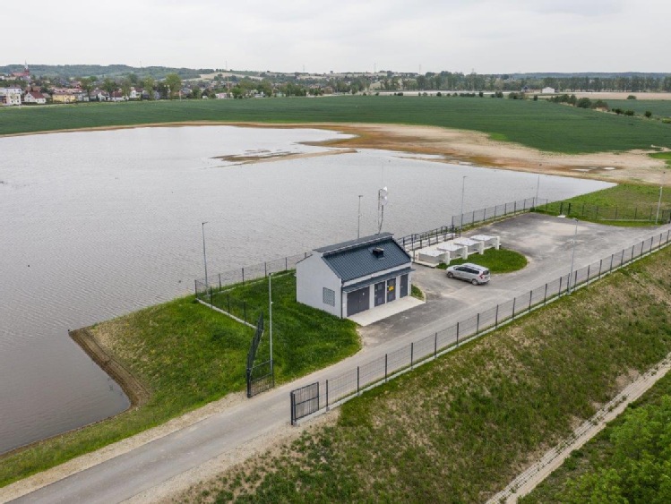 Największy zbiornik przeciwpowodziowy Polsce jest już gotowy