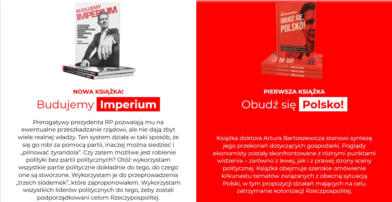 dr Artur Bartoszewicz Kandydat na Prezydenta RP